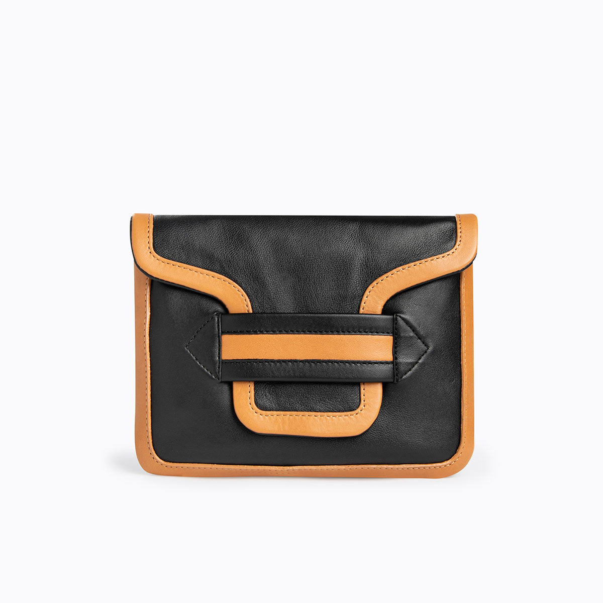 Pochette Alpha Triple leather small bag
