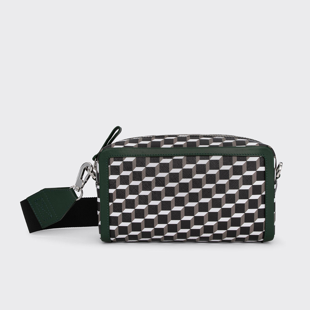 MINI CAB bag in off white shiny calf leather —PIERRE HARDY