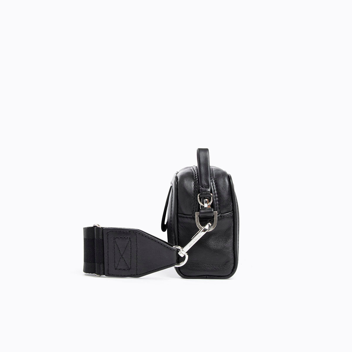 CUBE BOX unisex bag in black lamb leather — PIERRE HARDY